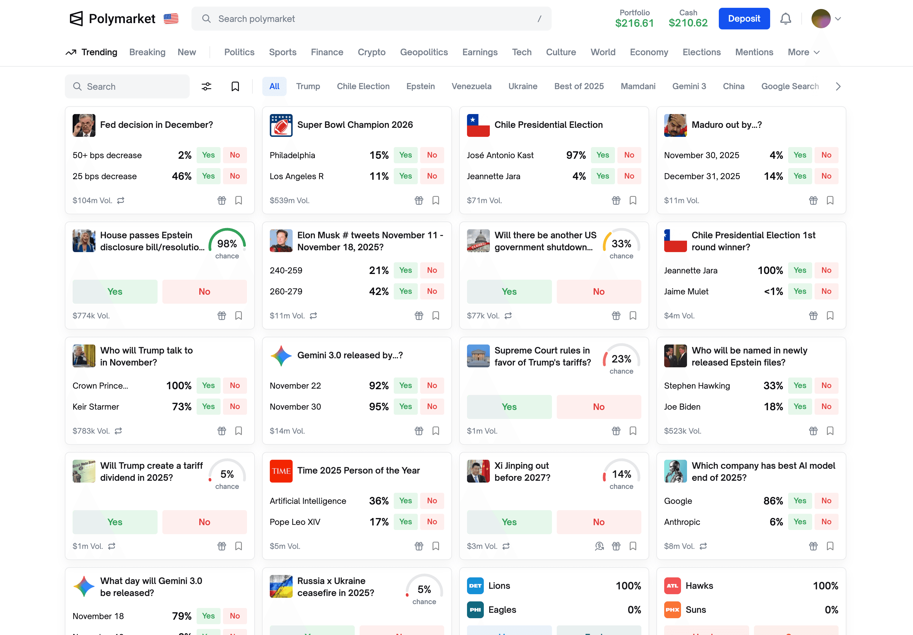 PolyHub dashboard screenshot - Polymarket copy trading bot interface